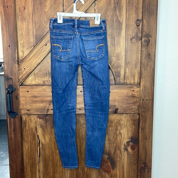 American Eagle Next Level Stretch Jeans Size 0 - Picture 2 of 4